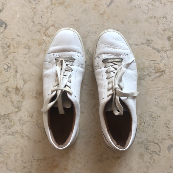 Frye Women’s White Ivy Tennis Sneakers 8.5M - Picture 8 of 15